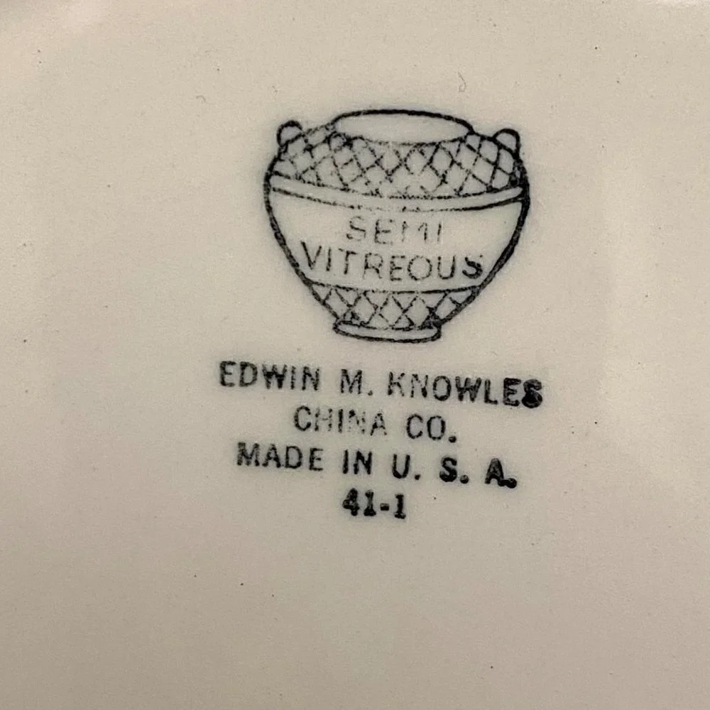 Edwin M Knowles vintage edwin
